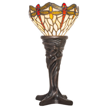 15 High Tiffany Hanginghead Dragonfly Mini Lamp