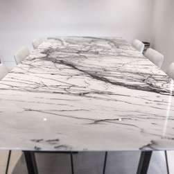 Alexa New York Marble Table - Dining Tables