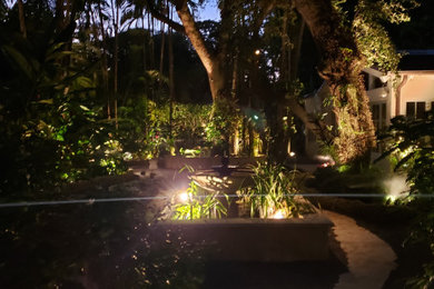 Design ideas for a french country landscaping in Miami.