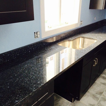 Blue Pearl Granite Kitchen Countertops!