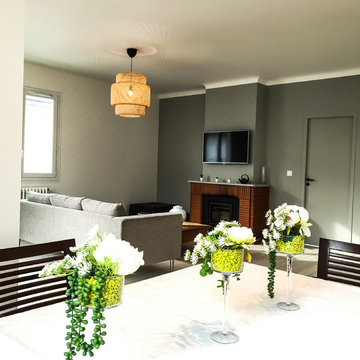 Rénovation d'une petite maison.