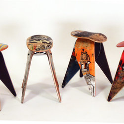 deckstool - Recycled Skateboard Furniture - Deckstool - Recycled Skateboard Stool - Products