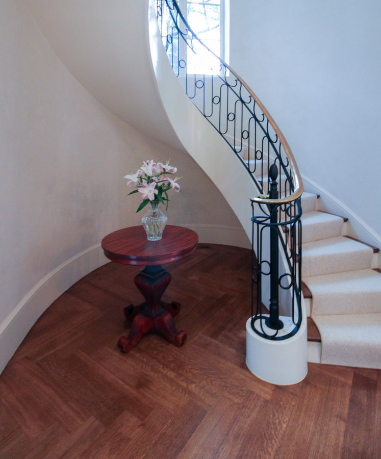 Sculptural/Elliptical Staircase Near Foreign Embassies in Wash. DC, 20008