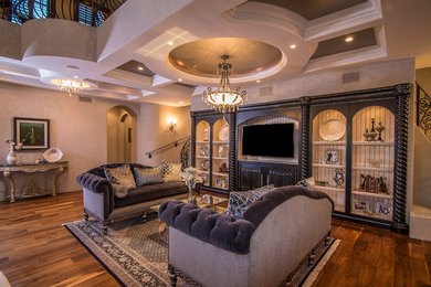 This is an example of a traditional living room in Phoenix.