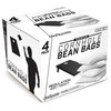 Premium Bean, Synthetic Corn Filling, Set of 4, White