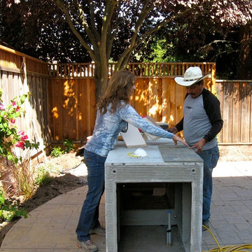 Santa Clara County, CA: Outdoor Kitchen, Low Maintenance