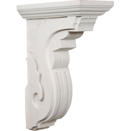 6"W x 11"D x 16 1/4"H Piedmont Corbel