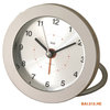 Bai Iron Clad Round Diecast Solid Metal Travel Alarm Clock Helio, Helio