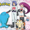 Pokemon Team Rocket Poster, Black Framed Version