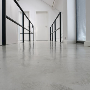 Galerie in Betonoptik