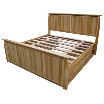 A-America Adamstown Queen Storage Bed in Natural
