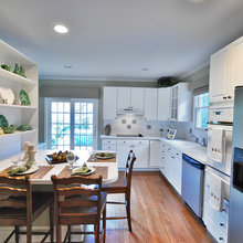 Basement Kitchen + Room