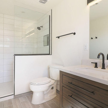 Bright Traditional Bathroom Renovation in Montebello, CA