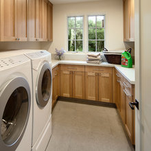 iron oak cabinets