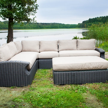 Toja Patio Furniture - Azores Sectional Set - At The Lake