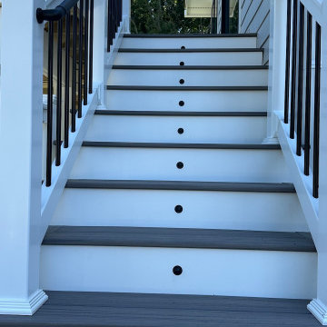 Two-Level Deck Installation in Macungie, PA
