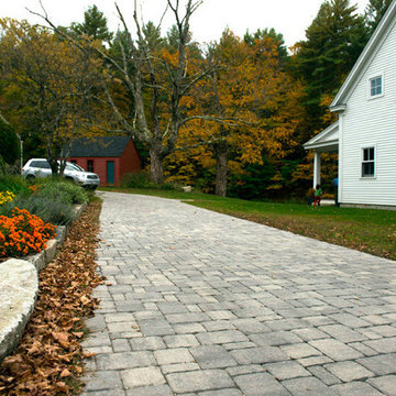 Custom Stone Wall & Lush Garden Project