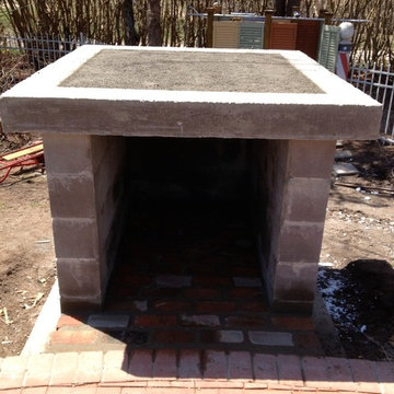 The Quiambao Family Wood Fired Brick Pizza Oven in New York