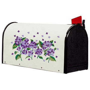 Bacova Fiberglass Wrapped Mailbox, Hydrangea