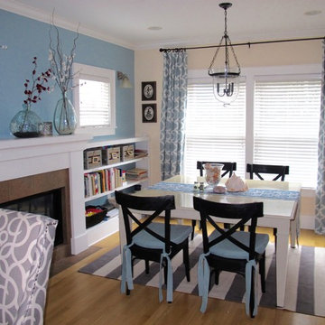 Organized Eat-In Kitchen