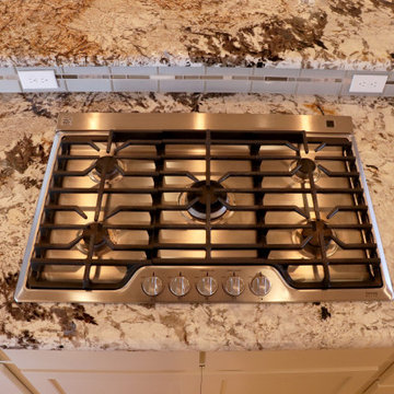 Unique Farmhouse Kitchen- Terra Nova and White Jaguar