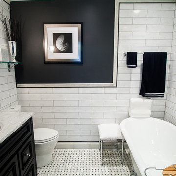 Black and White Bathroom