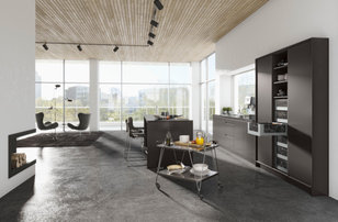 Inspiration for a contemporary home design remodel in Atlanta