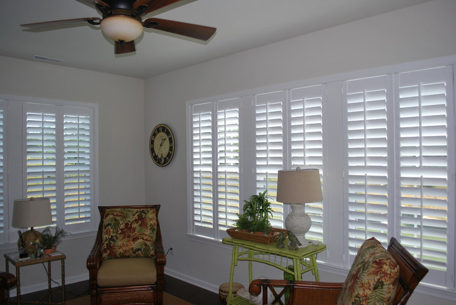 White Plantation Shutters