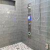 Steam shower - Serene Steam - Sensory Splash, Brushed Stainless