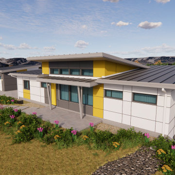 RENDERING OF FRONT PORCH