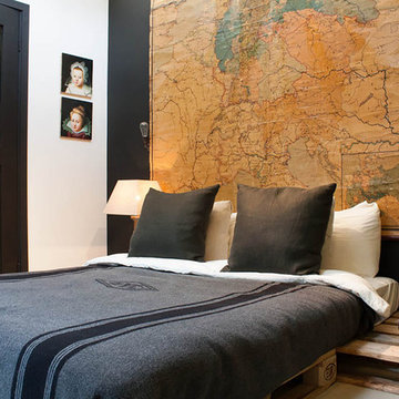 My Houzz: A Garage transformed into a boy's dream pad