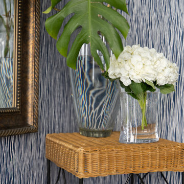 A Tiny Entry Space that went from Unimaginative to Unforgettable