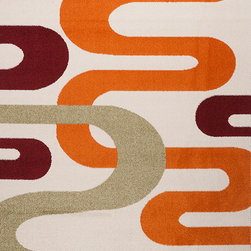 Estella Plexus Pattern Rug - Area Rugs