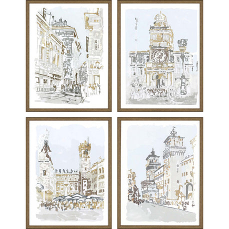 4-Piece Street Scenes Set