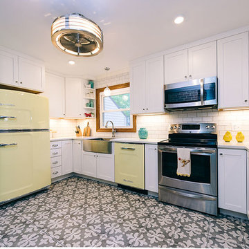 Lincoln West Lafayette Retro Kitchen Remodel