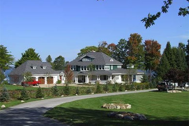Inspiration for a timeless exterior home remodel in Other