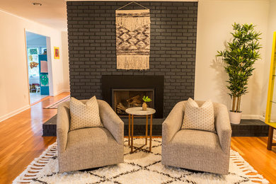 1960s living room photo in Charlotte