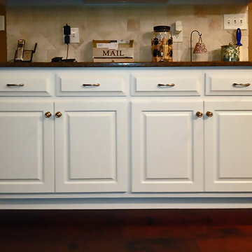 Kitchen Remodel Featuring Painted Cabinets
