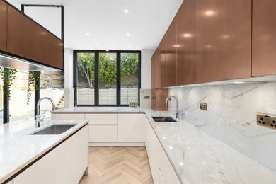 Kitchen in London.