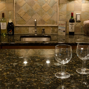 Unfinished Basement Becomes an Awesome Man Cave