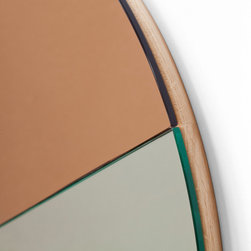 Moonrise Mirror - Fall (detail) - Wall Mirrors