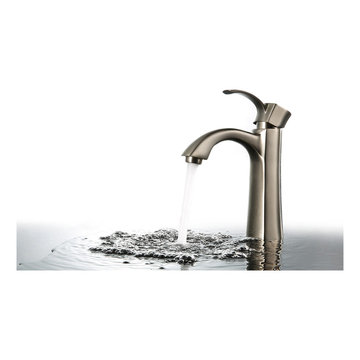 BAR-3740-BN SINGLE HANDLE BRUSHED NICKEL BAR FAUCET