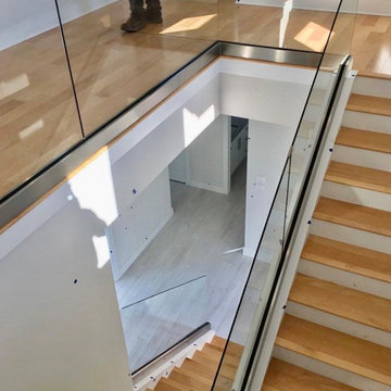 Residential Glass Stair Case