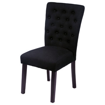 Sopri Black Dining Chairs, Set of 2