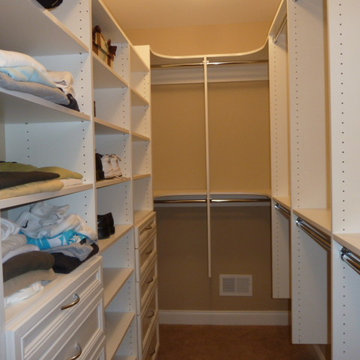 Total Organizing Solutions - bedroom - walk in closet