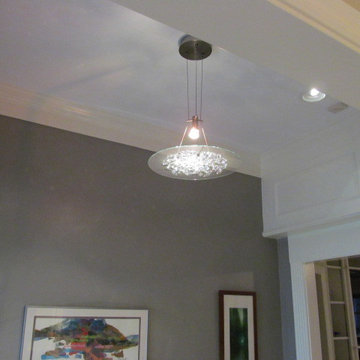 Meyerland Entry Hall, Dining Room and Serving Room