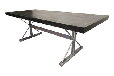 Modern Industrial Dining Table