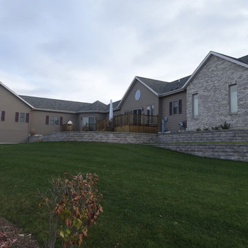 Stone and Painted Wood Exteriors