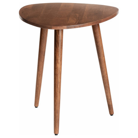 Tora End Table, Walnut, 20"