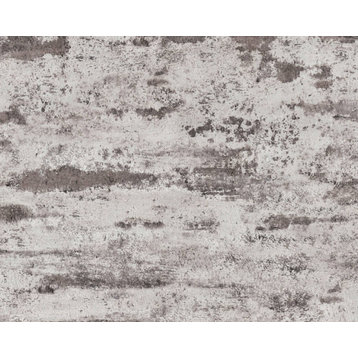 Textured Wallpaper Copper Wall, Black Gray, 1 Roll